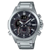 Casio Edifice ECB-30D-1A black dial 48.7mm stainless steel mens watch