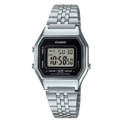 Casio Vintage Digital LA680WA-1DF Grey Dial Stainless Steel Women's Watch