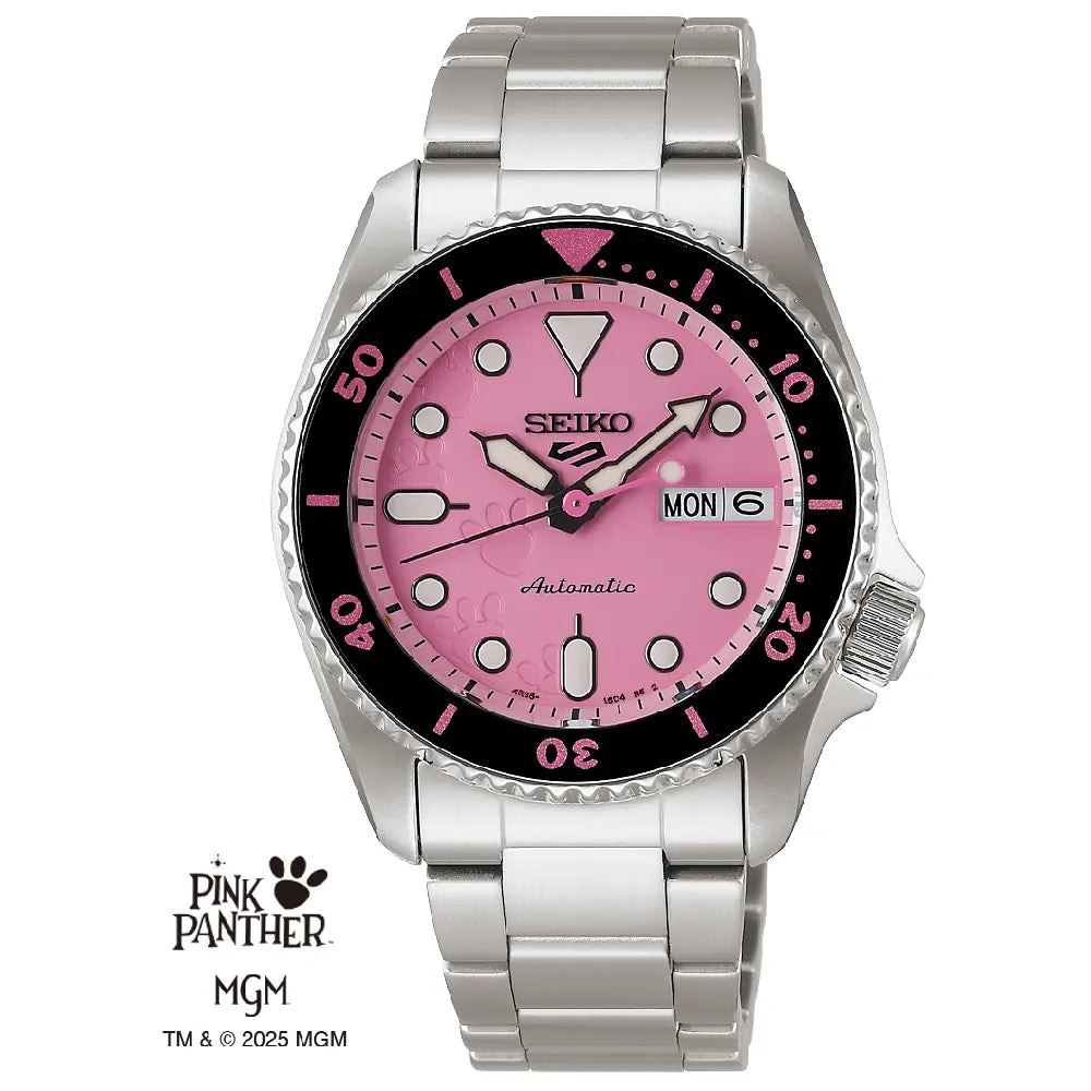 Seiko 5 Sports SBSA321 (SRPM07) "Pink Panther" Limited Edition (9,999 PCs) Men's Watch