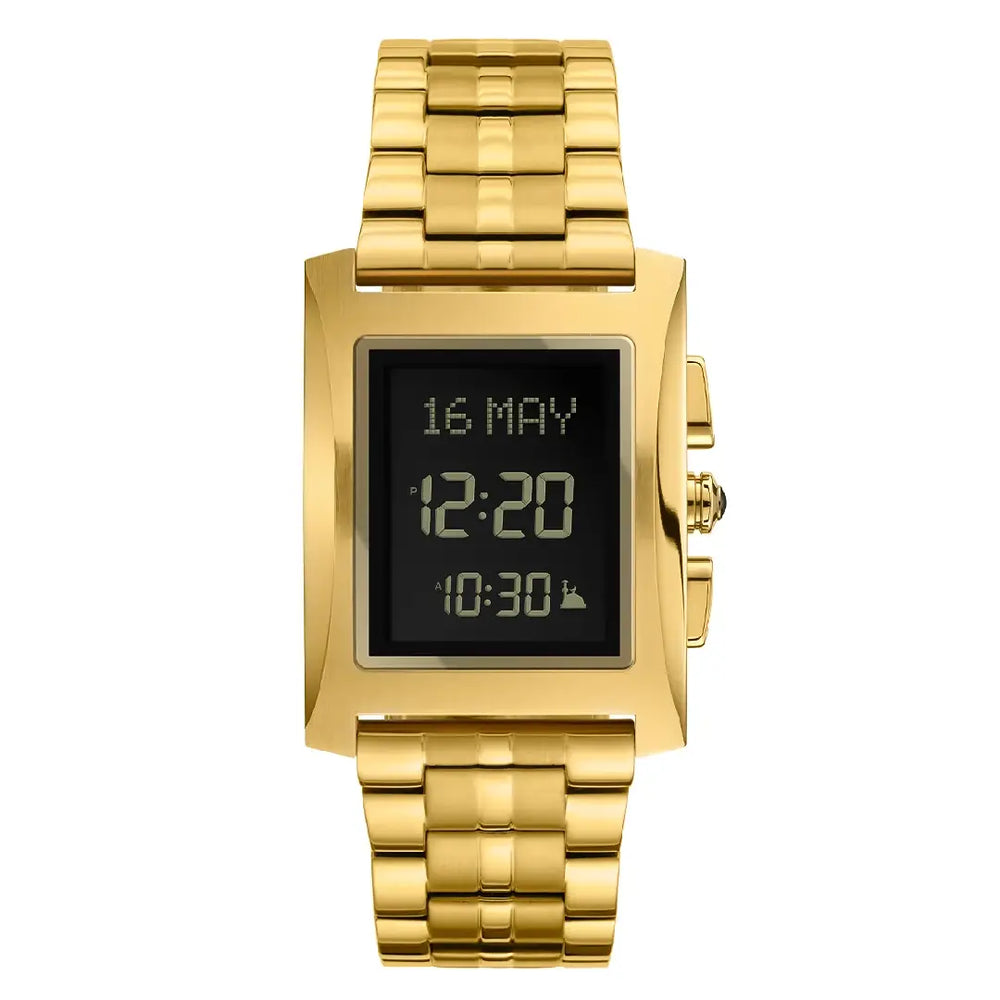 Al Fajr Classic WL-08S Digital Dial Stainless Steel Men's Watch