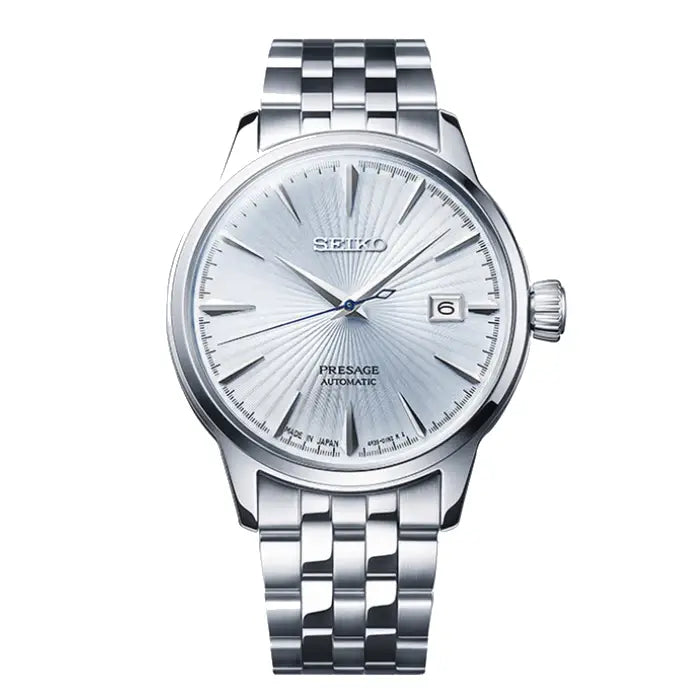 Seiko Presage SRPE19J1 Cocktail Time Automatic Blue Dial Stainless Steel Men's Watch