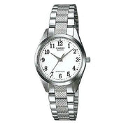 Casio Classic Analog LTP-1274D-7BDF White Dial 26mm Stainless Steel Women's Watch