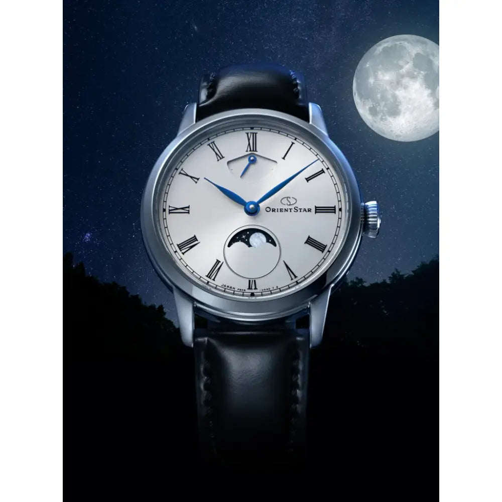 Orient Star Classic F8 Mechanical Moon Phase "M45" RE-BW0004S00B Men's Watch