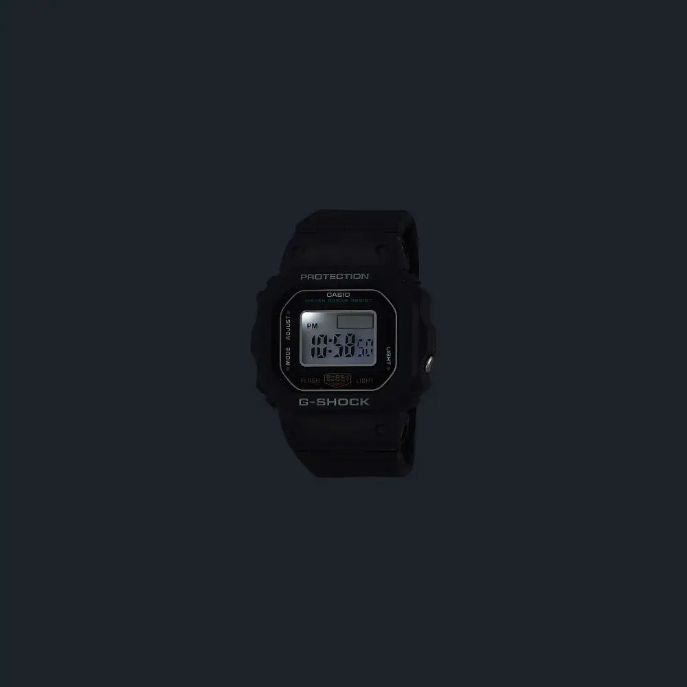 Casio G Shock Digital "G-SHOCK Nano" Ring Watch DWN-5600-1JR Digital Dial Black Bio-Based Resin Strap Men's Watch