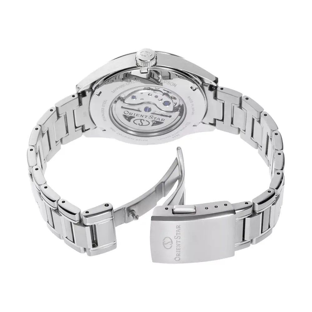 Orient Star RE-BX0004L00B Automatic Limited Edition (200 pieces worldwide) "Perseid Meteor Shower" Blue Dial 40mm Stainless Steel Men's Watch