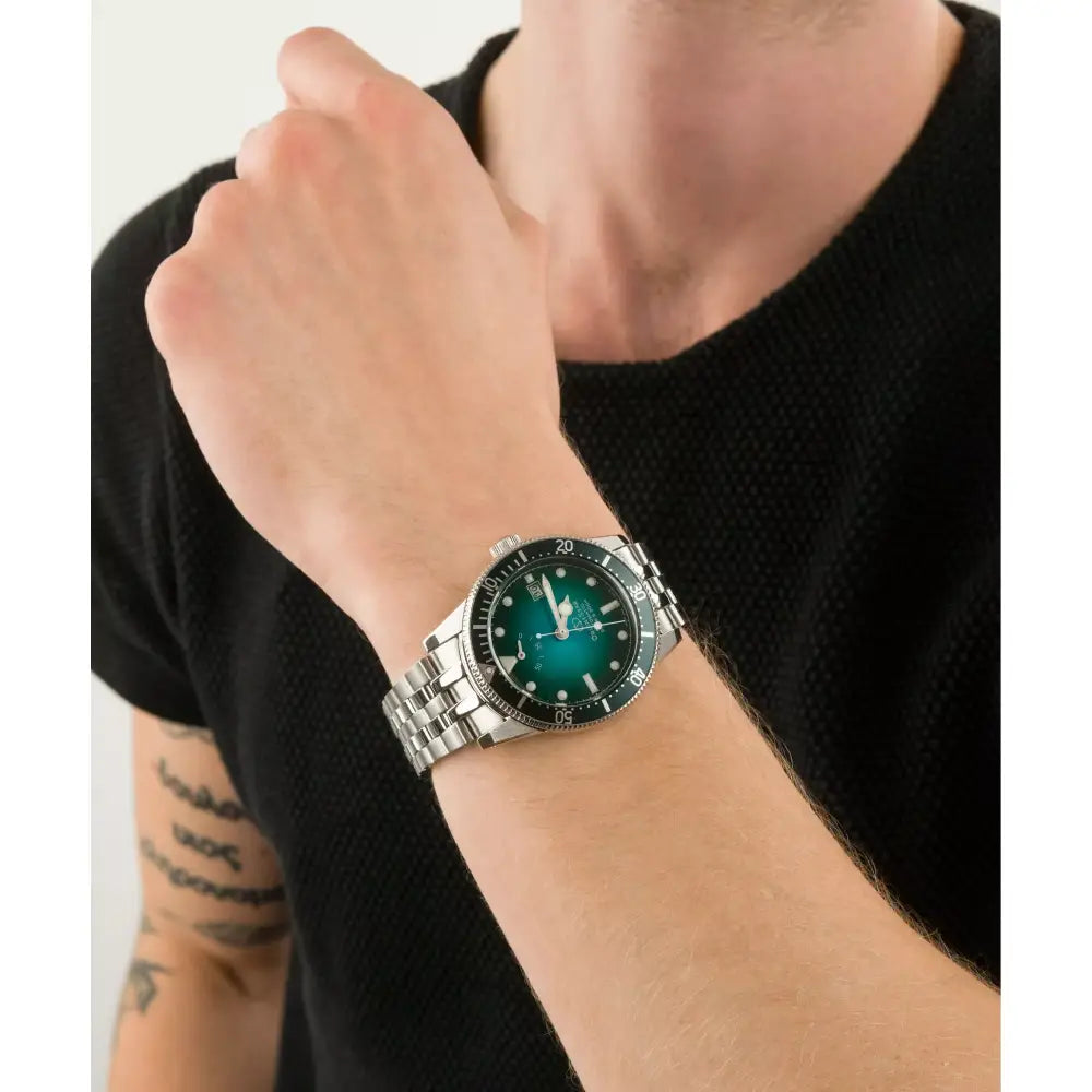 Orient Star RE-AU0602E00B Green Dial 41mm Watch – MonaWatch