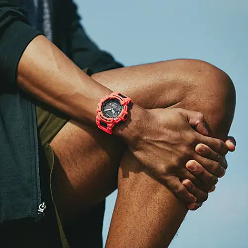 Casio G Shock G-SQUAD Analog-Digital GBA-900-4A Orange Dial Resin Strap Men's Watch