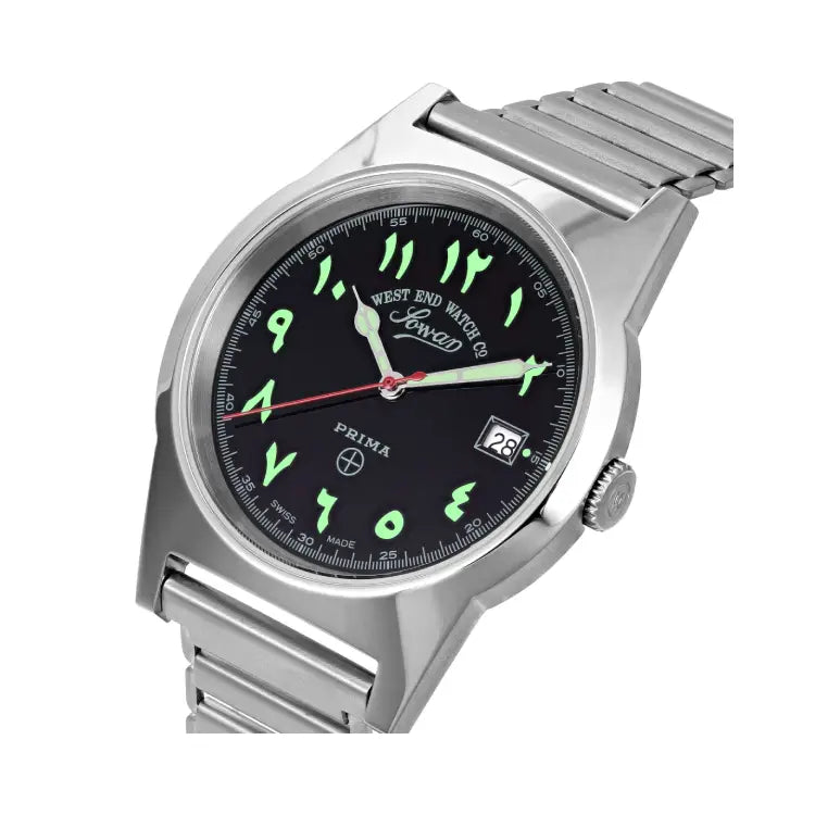 West End Quartz Analog Souq Collection 6841.10.0788R Black Dial 38mm Stainless Steel Unisex Watch