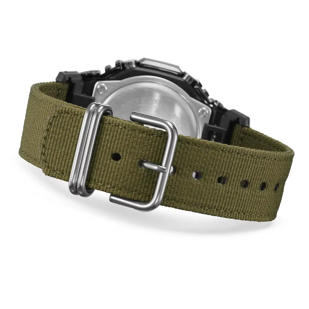 G-Shock Metal Covered GM-2100CB-3ADR Black Dial Stainless Steel Men's Watch