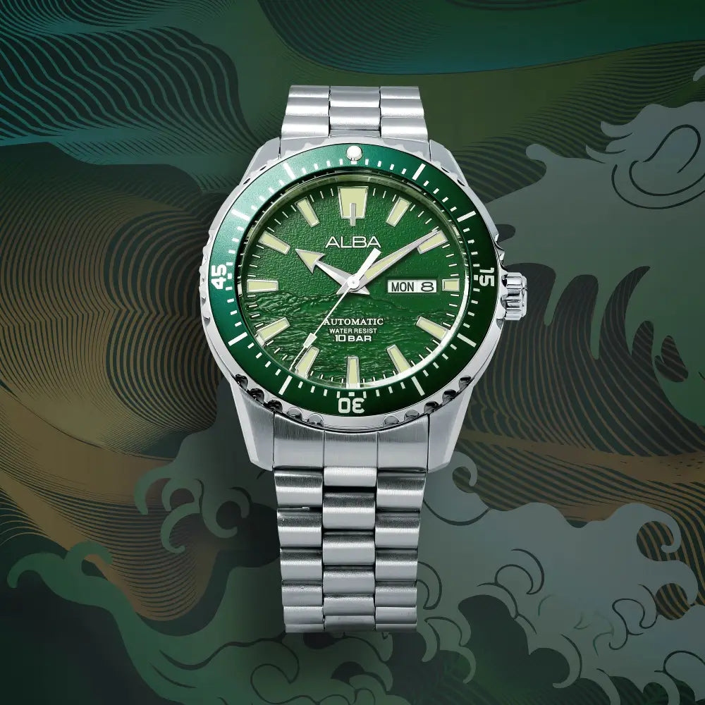 Alba Active Mechanical Forest Diver AL4737X1 Men's Watch