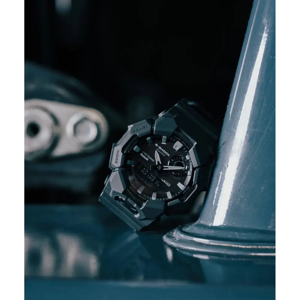 Casio G-Shock "Solar Step Tracker" GA-B010-1A1DR Black Dial 49.3mm Bio-Based Resin Strap Men's Watch