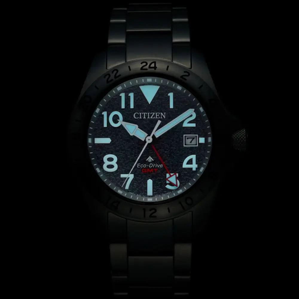 Citizen Promaster Eco-Drive Land GMT BJ7150-50E Men's Watch