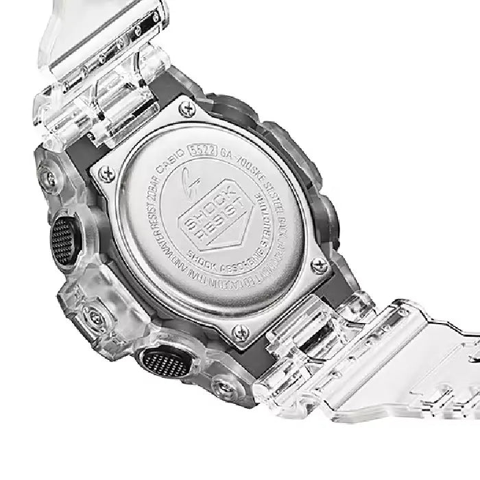 Casio G-Shock GA-700SKE-7A men's watch back case rear view