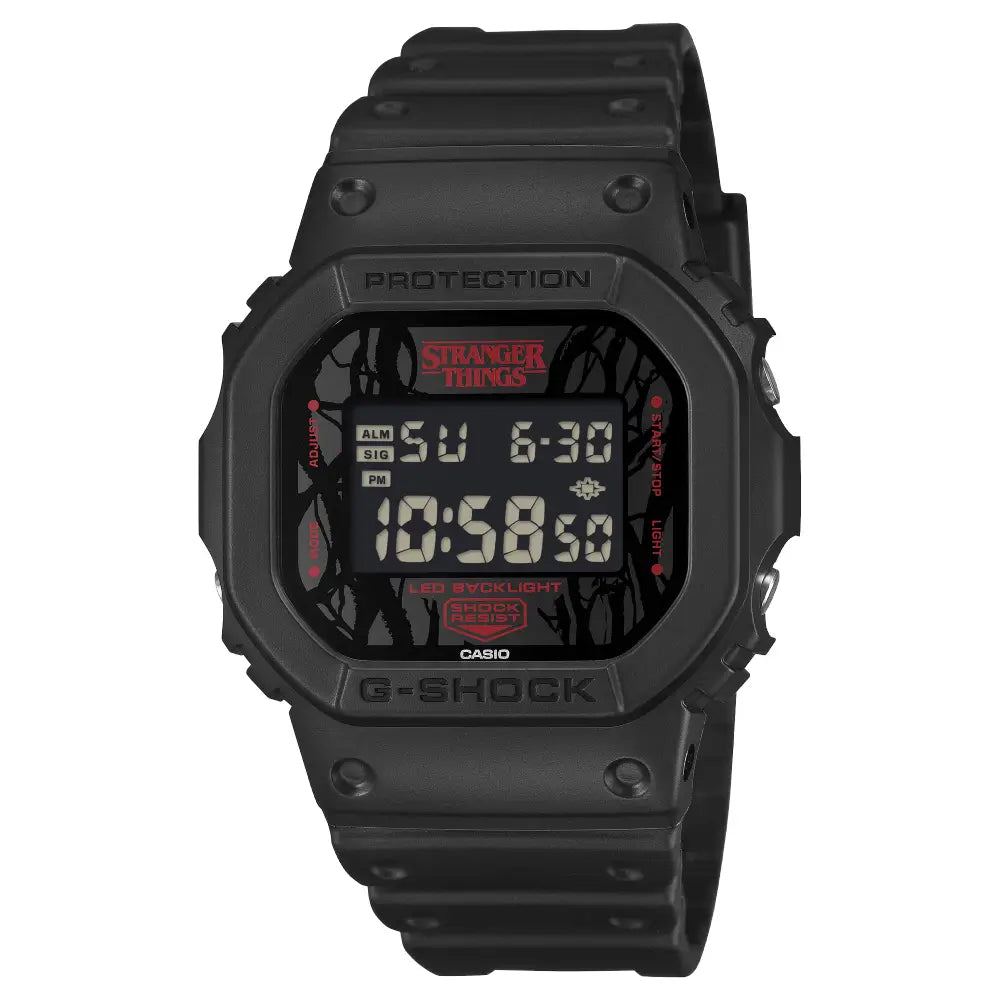 Casio G-Shock Stranger Things Collaboration DW-5600STT-1JR Men's Watch