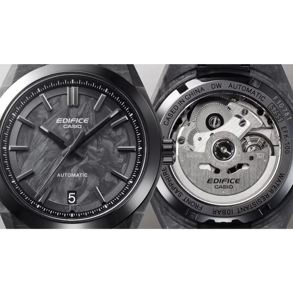 Casio Edifice EFK-100XPB-1AJF full product view automatic men's watch