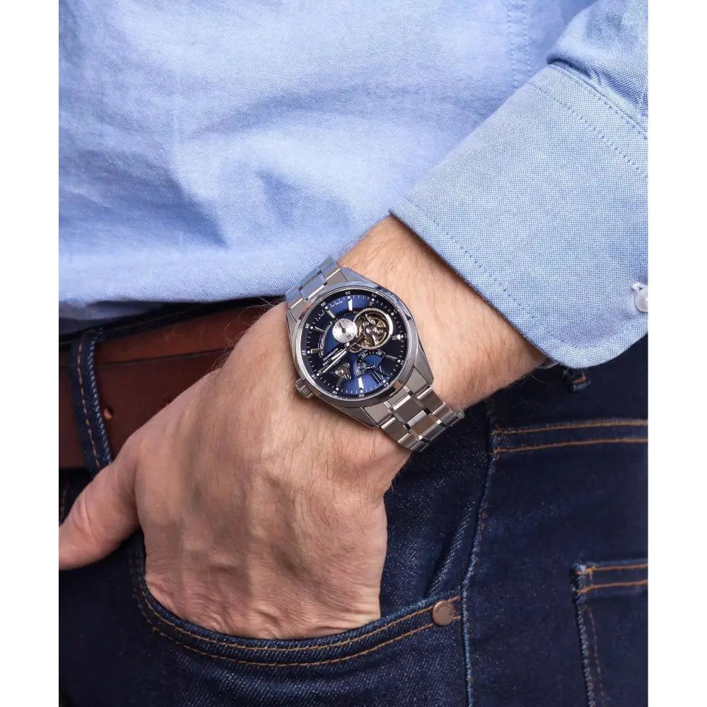 Orient Star RE-AV0003L00B blue dial 41mm 