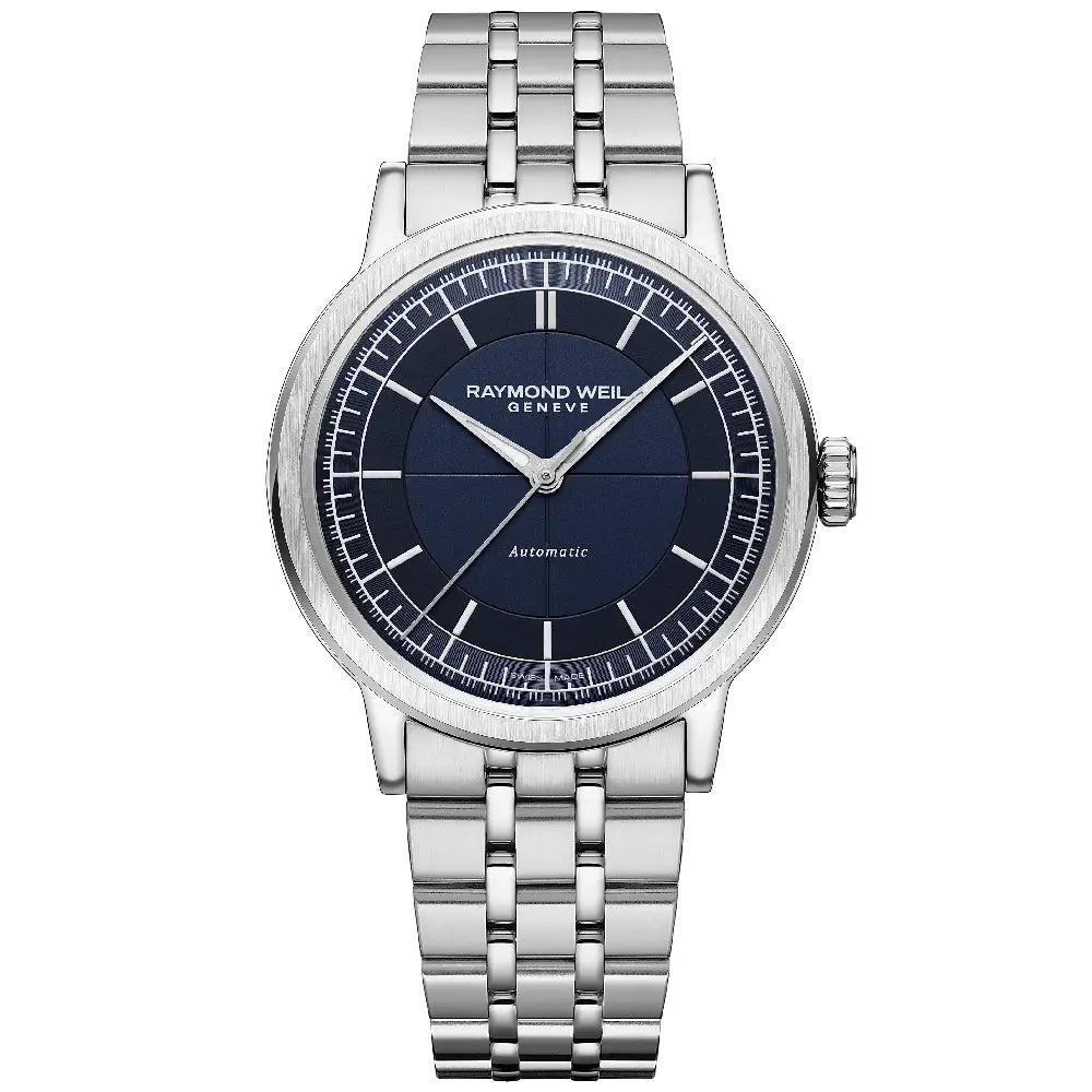 Raymond Weil Millesime 2925-ST-50001 automatic men's watch front view