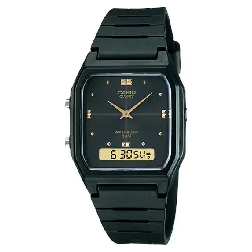 Casio Analog-Digital AW-48HE-8AVDF Gray Dial Resin strap Unisex Watch