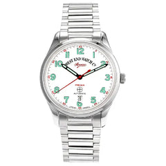 West End Sowar Prima Automatic 8149.10.0203R White Dial Stainless Steel Men's Watch