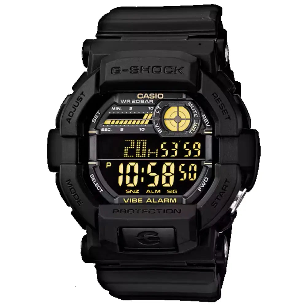 G-Shock Casual GD-350-1BDR Black Dial Resin Men's Watch