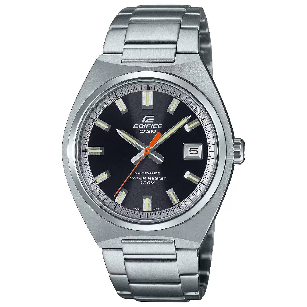 Casio Edifice EFB-109D-1AV black dial stainless steel men's watch