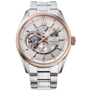 Orient Star RE-AV0123G00B ivory dial 41mm stainless steel automatic men’s watch front view