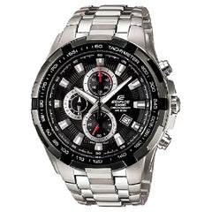 Casio Edifice Chronograph EF-539D-1AVUDF Black Dial 53.5mm Stainless Steel Men's Watch