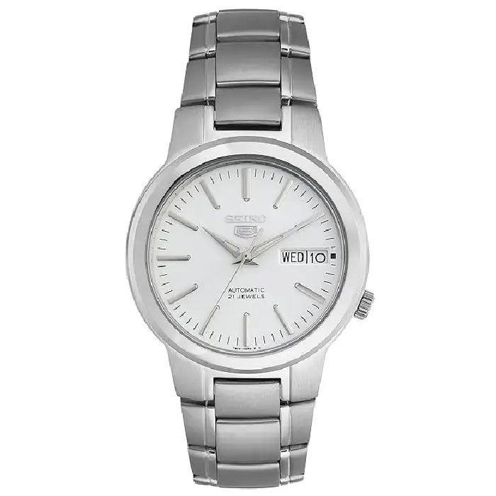 Seiko 5 SNKA01K1 "White Knight" Men's Watch