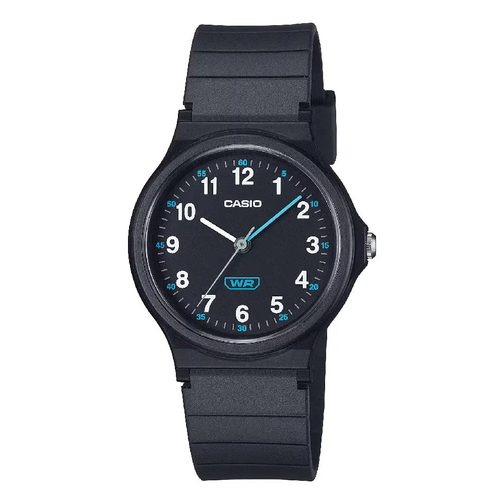 Casio Youth Analog LQ-24B-1BDF Black Dial Resin Strap Women's Watch