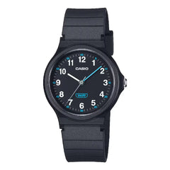 Casio Youth Analog LQ-24B-1BDF Black Dial Resin Strap Women's Watch