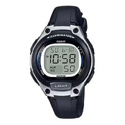 Casio Collection LW-203-1AVDF Digital Black Dial Resin Strap Women's Watch