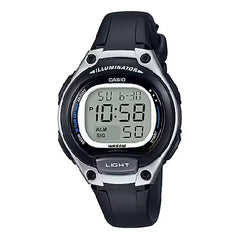 Casio Collection LW-203-1AVDF Digital Black Dial Resin Strap Women's Watch
