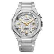 Citizen Series 8 NB6060-58H 890 "City Lights" Automatic Limited Edition (1200 pcs) Silver Dial 42.6mm Stainless Steel Men's Watch