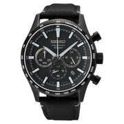 Seiko Neo Sports SSB417P1 Chronograph Quartz Black Dial 43mm Men's Watch