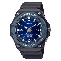 Casio Analog MW-620H-2AVDF Blue Dial Resin Strap Men's Watch