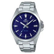Casio Edifice EFV-140D-2AVUDF Analog Quartz Blue Dial 43.9mm Stainless Steel Men's Watch