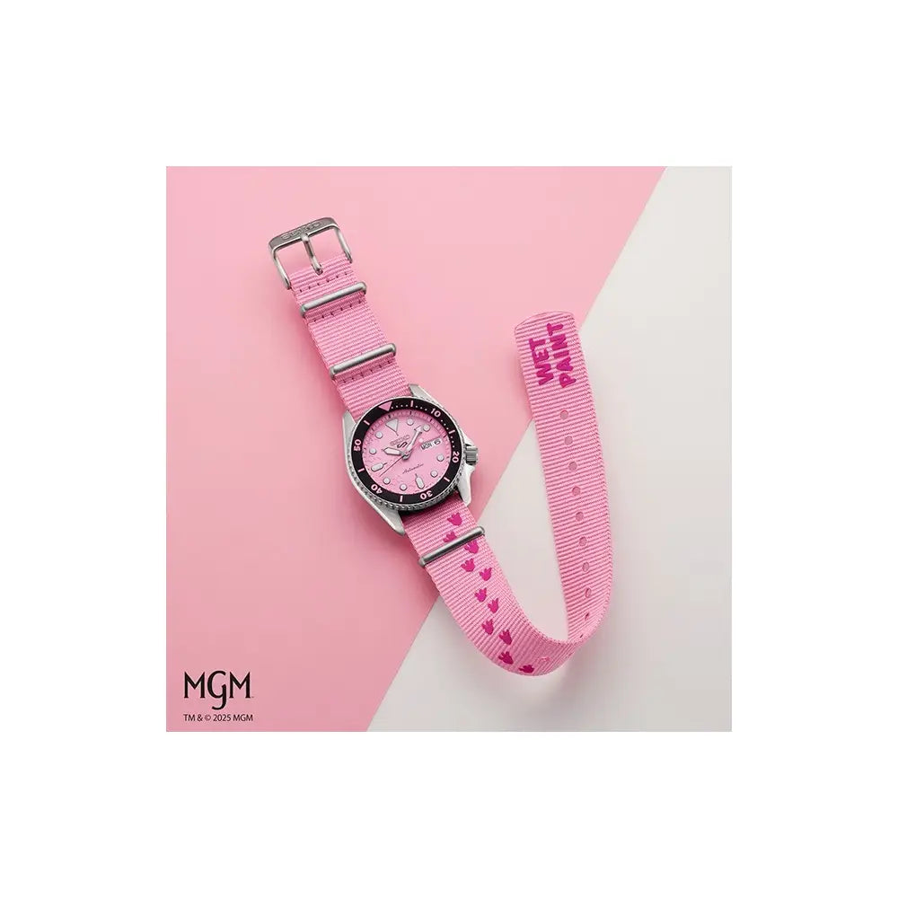 Seiko 5 Sports SBSA321 (SRPM07) "Pink Panther" Limited Edition (9,999 PCs) Men's Watch