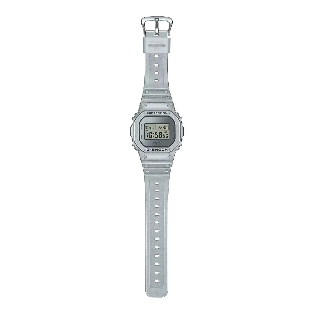 Casio G Shock DW-5600FF-8E Digital Grey Dial Resin Strap Men's Watch