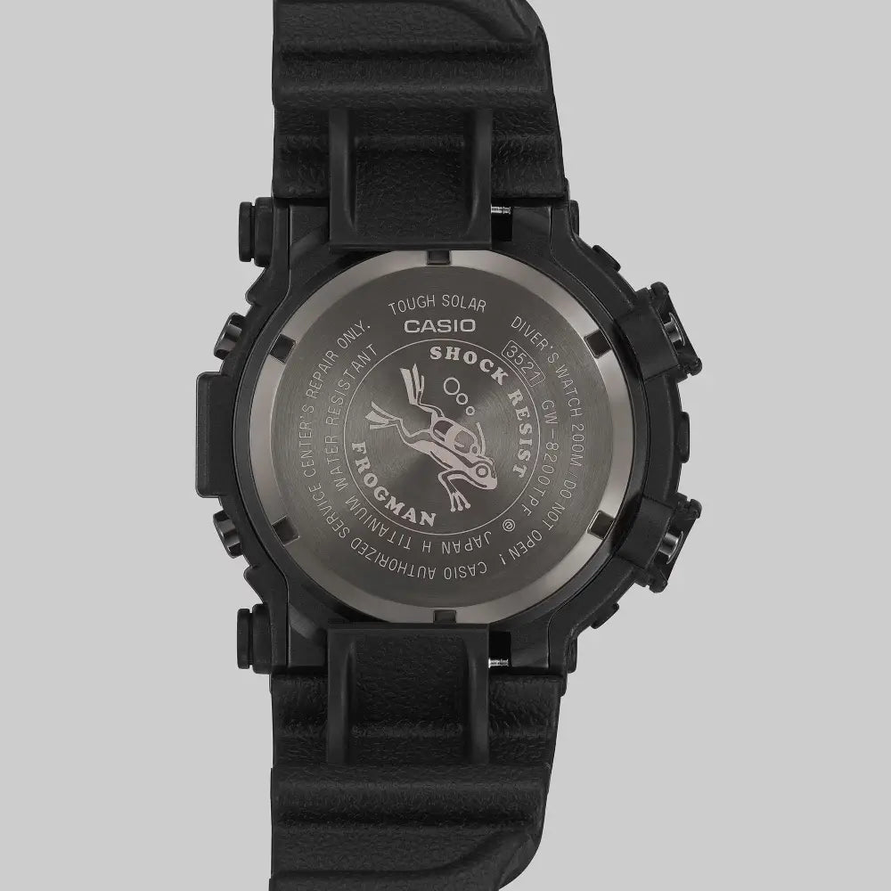 Casio GW-8200TPF-1J Tough Solar 200m diver watch side view