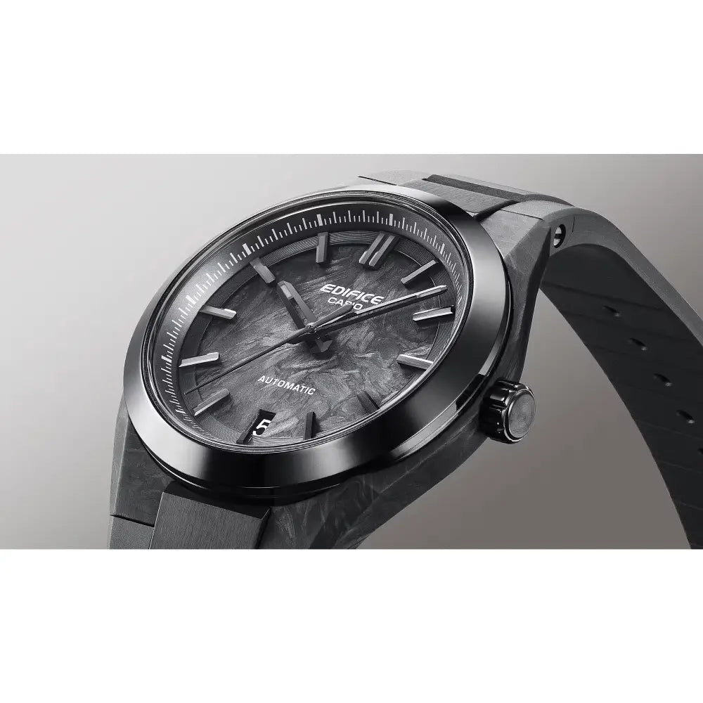 Casio Edifice EFK-100XPB-1AJF automatic black dial luxury sports watch