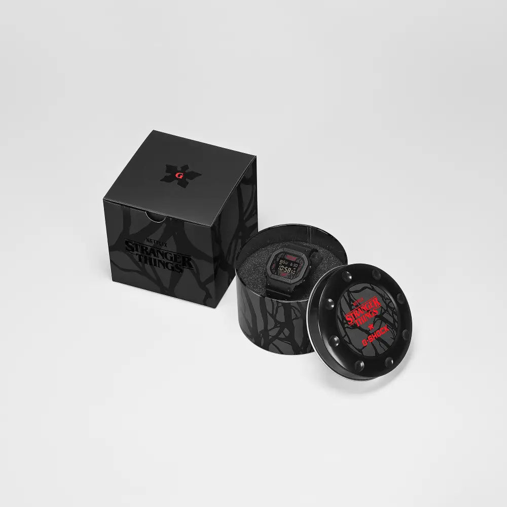 Casio G-Shock Stranger Things Collaboration DW-5600STT-1JR Men's Watch