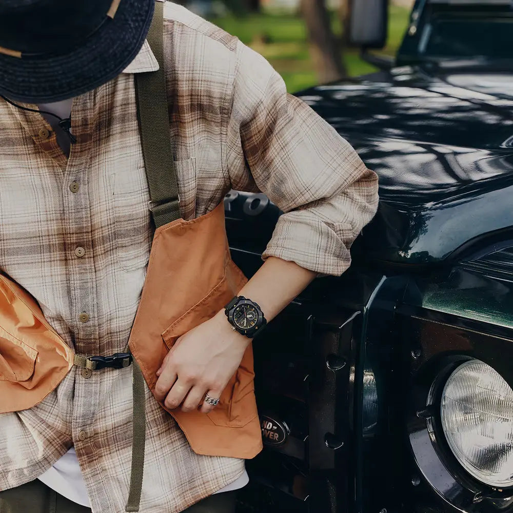 Casio Pro Trek PRW-6900Y-3PR "Bushcraft" Green Dial 44.8mm Resin Strap Men's Watch