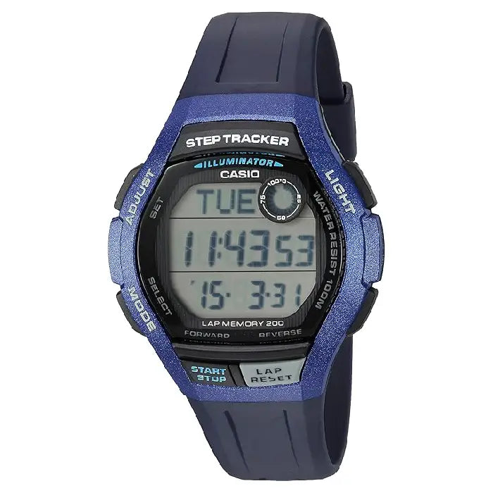 Casio Sports Digital WS-2000H-2AVDF Black Display Dial Resin Strap Men's Watch
