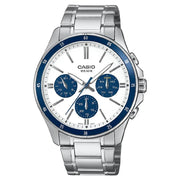 Casio MTP-1374D-7A2VDF white dial stainless steel men’s watch