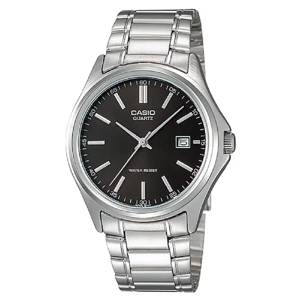 Casio Collection Analog MTP-1183A-1ADF Black Dial Stainless Steel Men's Watch