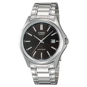Casio Collection Analog MTP-1183A-1ADF Black Dial Stainless Steel Men's Watch