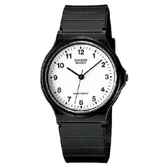 Casio Collection Analog MQ-24-7BLDF White Dial Resin Strap Unisex Watch