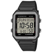 Casio Standard Digital 38.4mm W-221H-1AVDF Grey Dial Resin Strap Unisex Watch