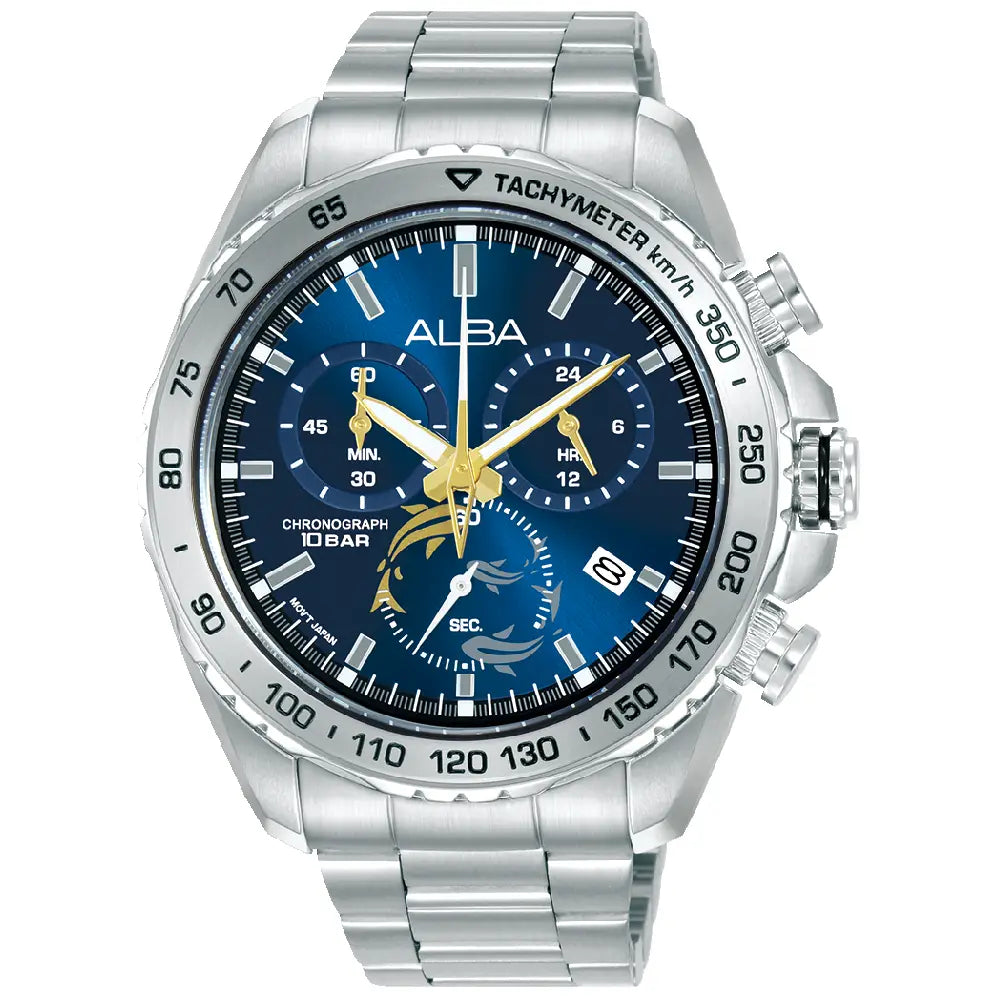 Alba Signa KOI Quartz Chronograph AX7015X1 Men's Watch
