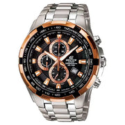 Casio Edifice EF-539D-1A5 Analog Black Dial Stainless Steel Men's Watch